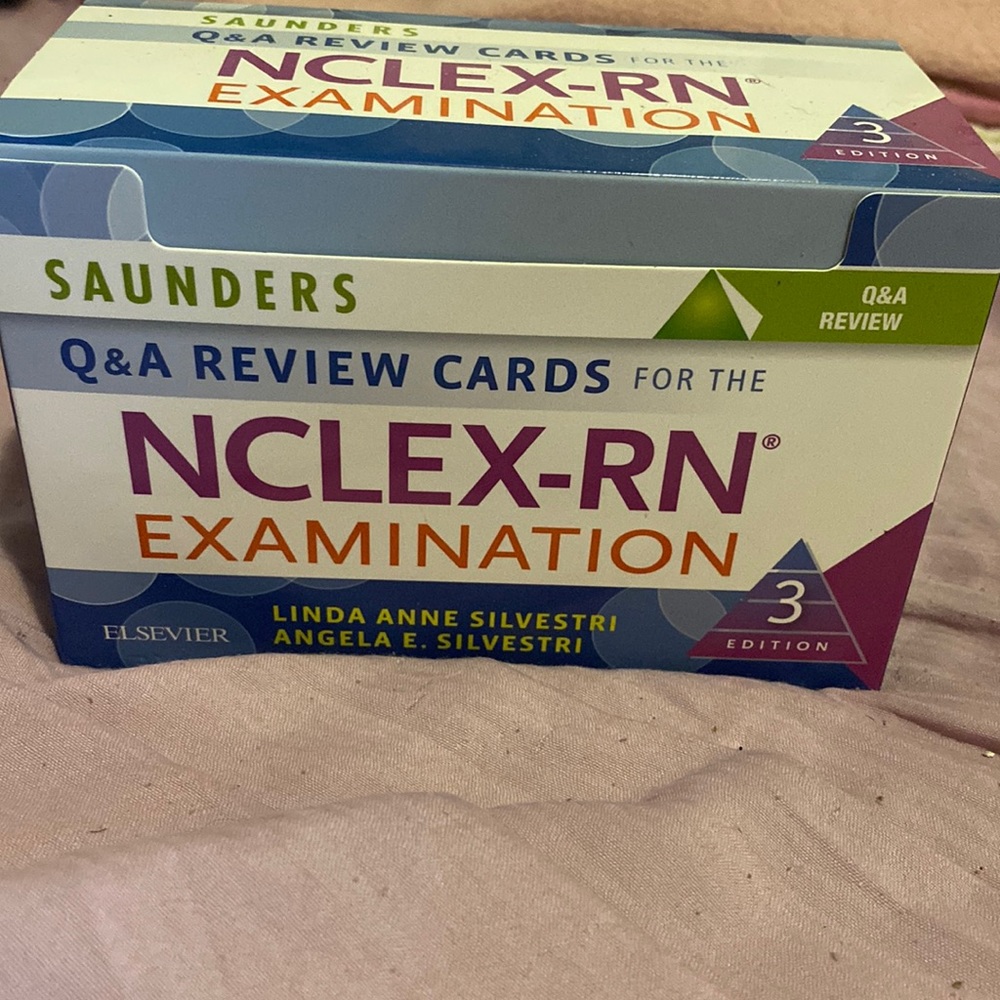 Saunders Q and A review NCLEX RN flashcards